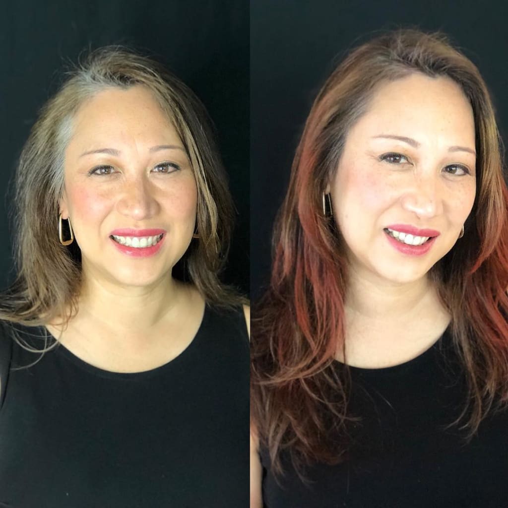Crimson Red Rootflage Root Touch Up &amp; Temporary Hair Color - Rootflage