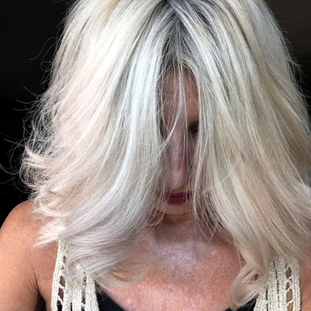 Titanium (Gray) Rootflage Root Touch Up &amp; Temporary Hair Color - Rootflage