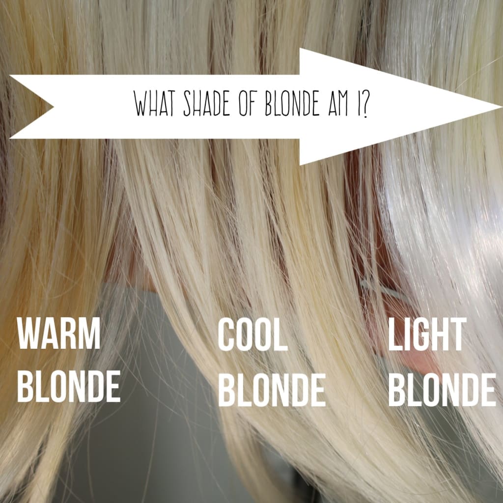 Temporary blonde outlet hair dye